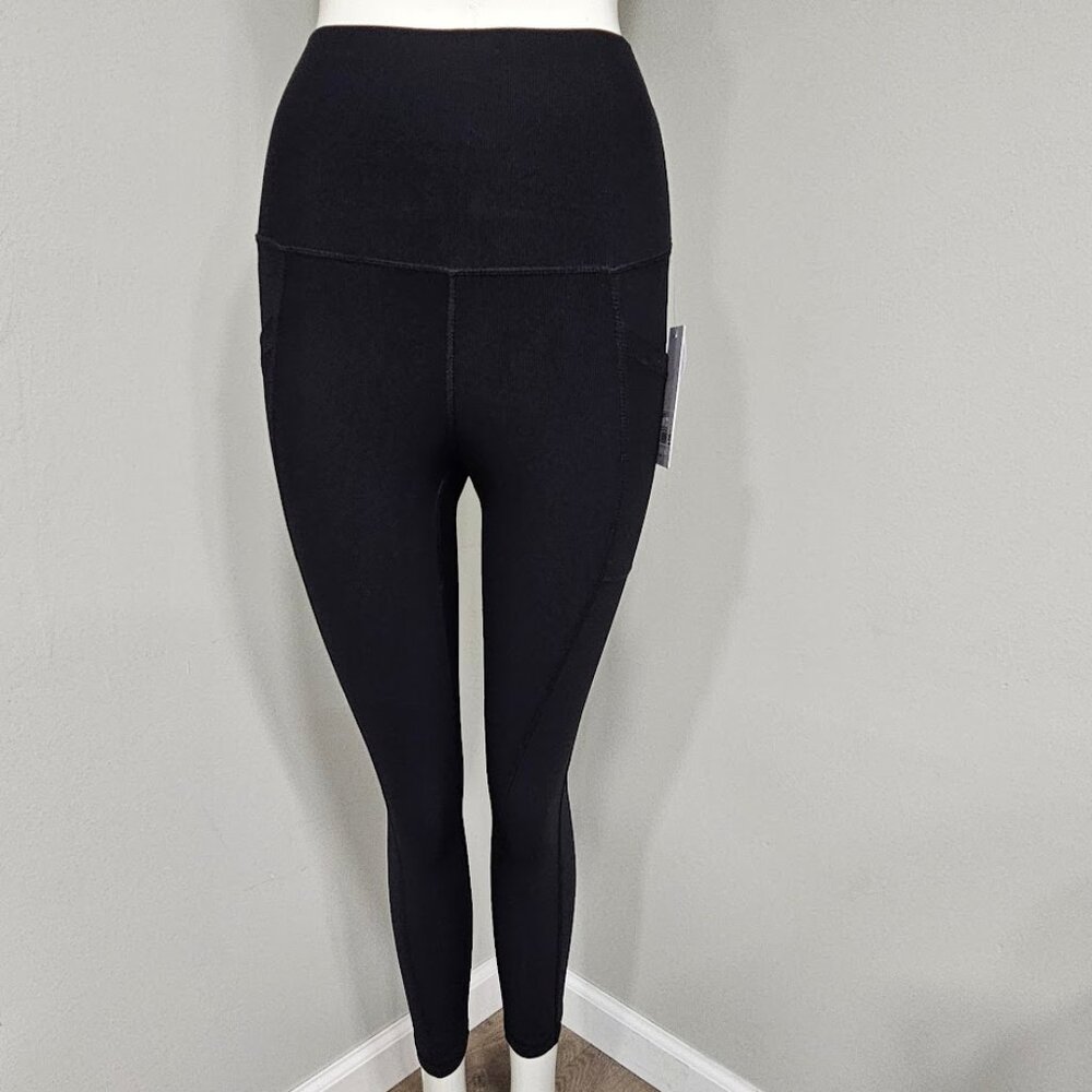 Yogalicious Rib Tribeca Super High Rise 7/8 Tight Leggings